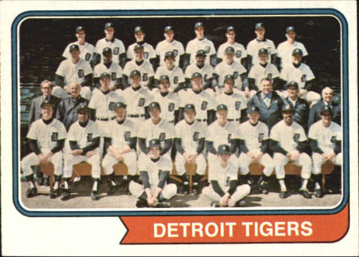 1974 Topps #94 Detroit Tigers Team Detroit Tigers NR-MT D15262