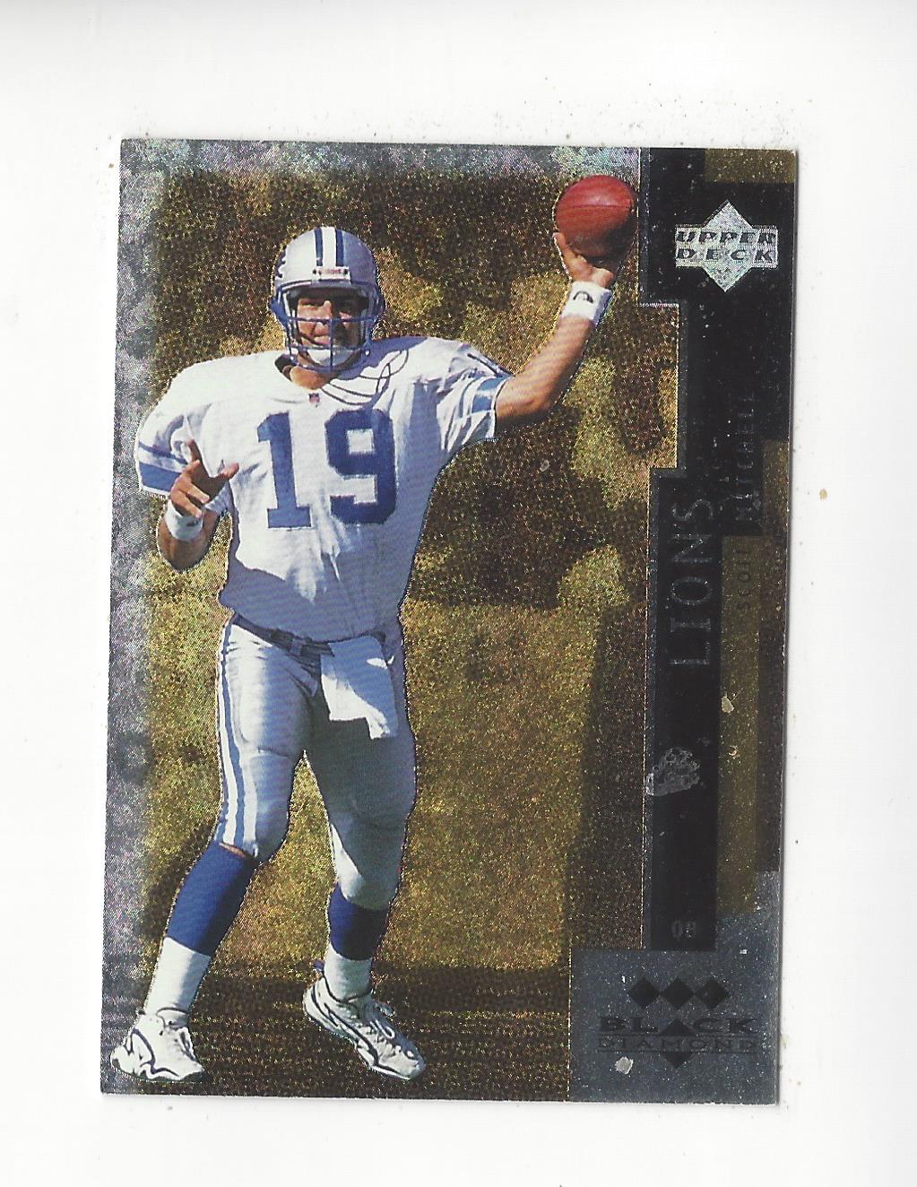 1998 Black Diamond Triple #28 Scott Mitchell