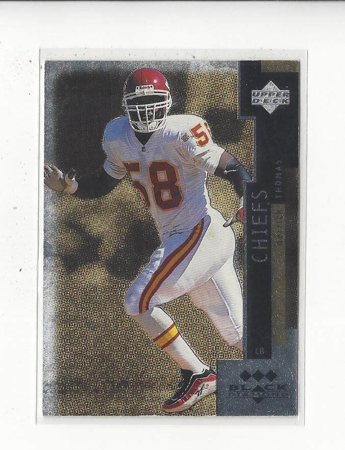 1998 Black Diamond Triple #130 Derrick Thomas