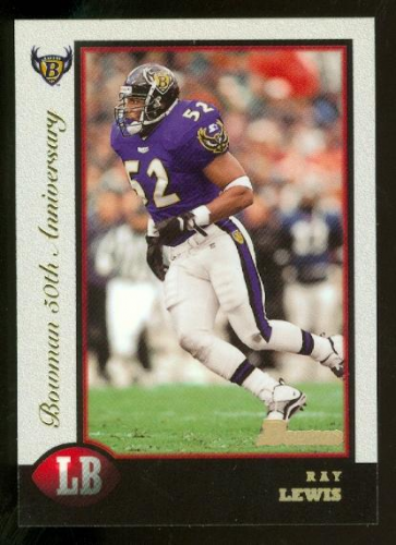 1998 Bowman Golden Anniversary #172 Ray Lewis