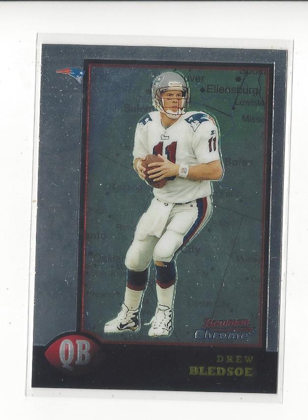 1998 Bowman Chrome Interstate #70 Drew Bledsoe