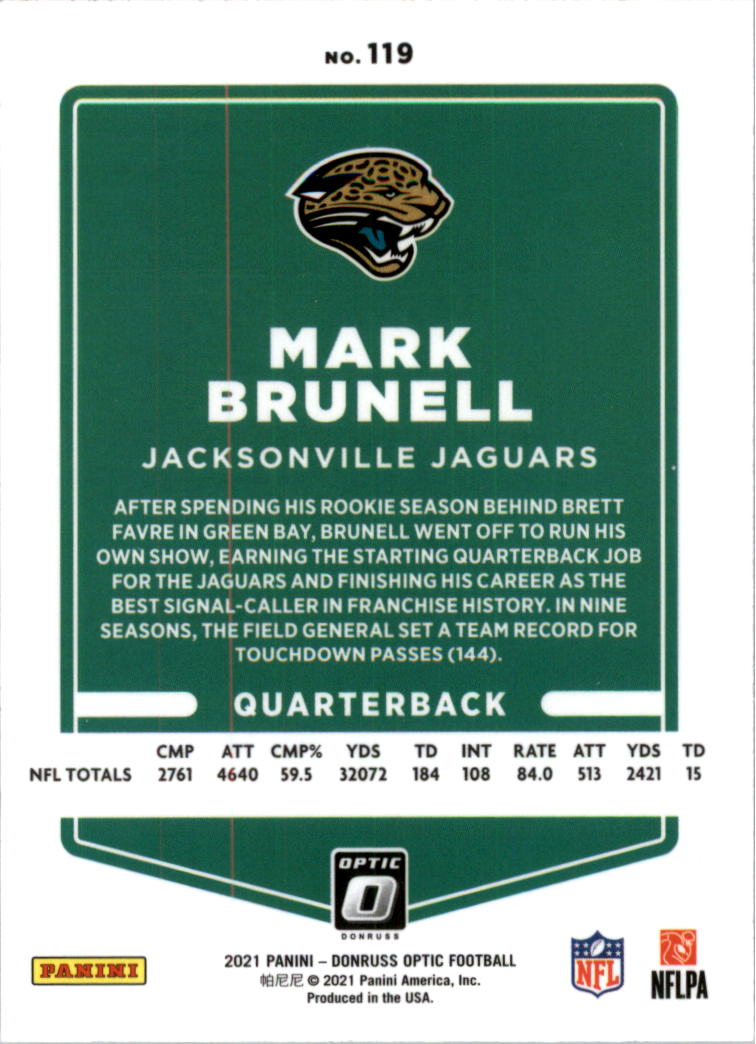 2021 Donruss Optic Football Card Pick (Base) 101-300