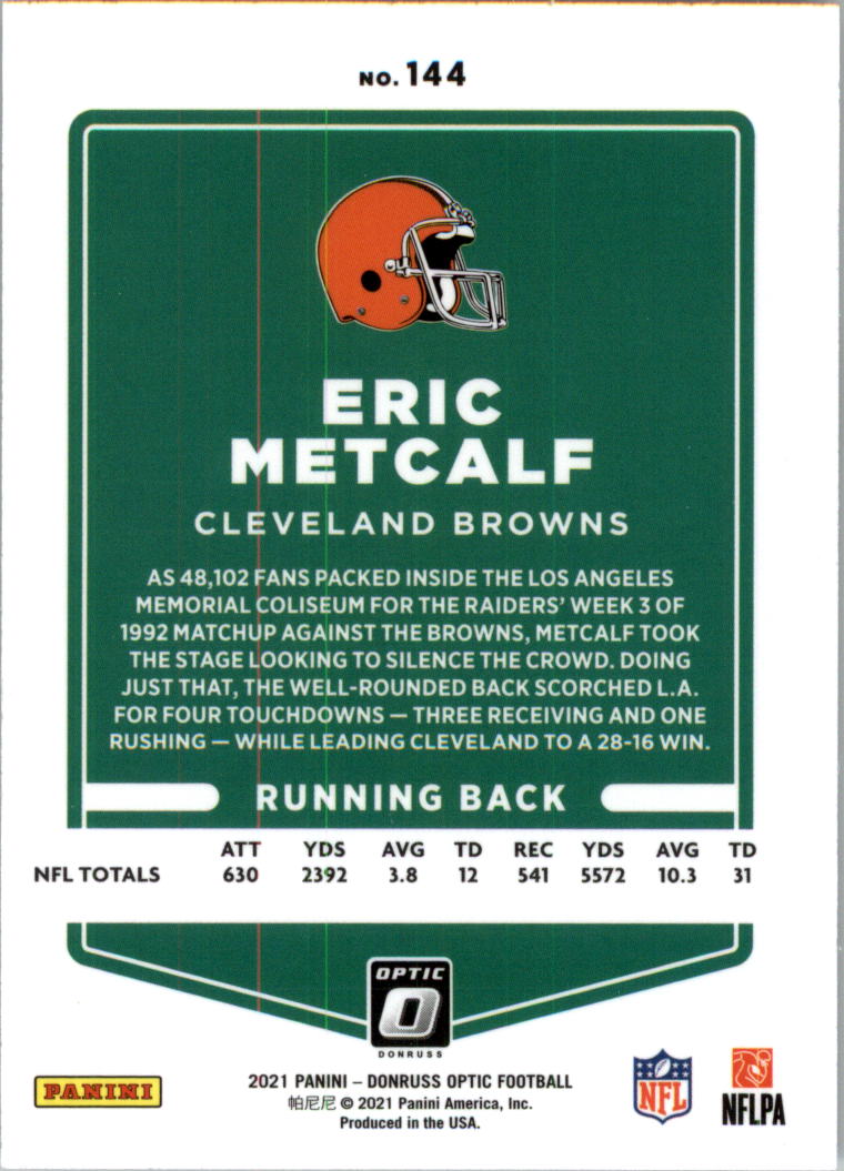 2021 Donruss Optic Football Card Pick (Base) 101-300