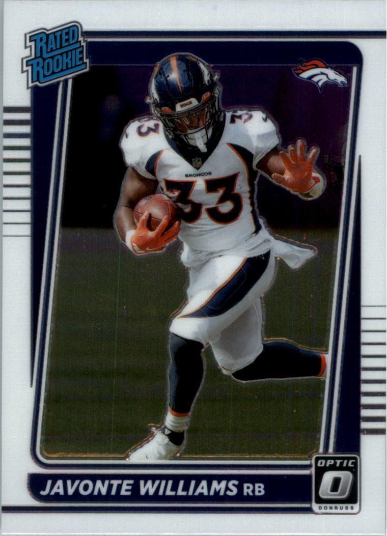 2021 Donruss Optic Football Card Pick (Base) 101-300