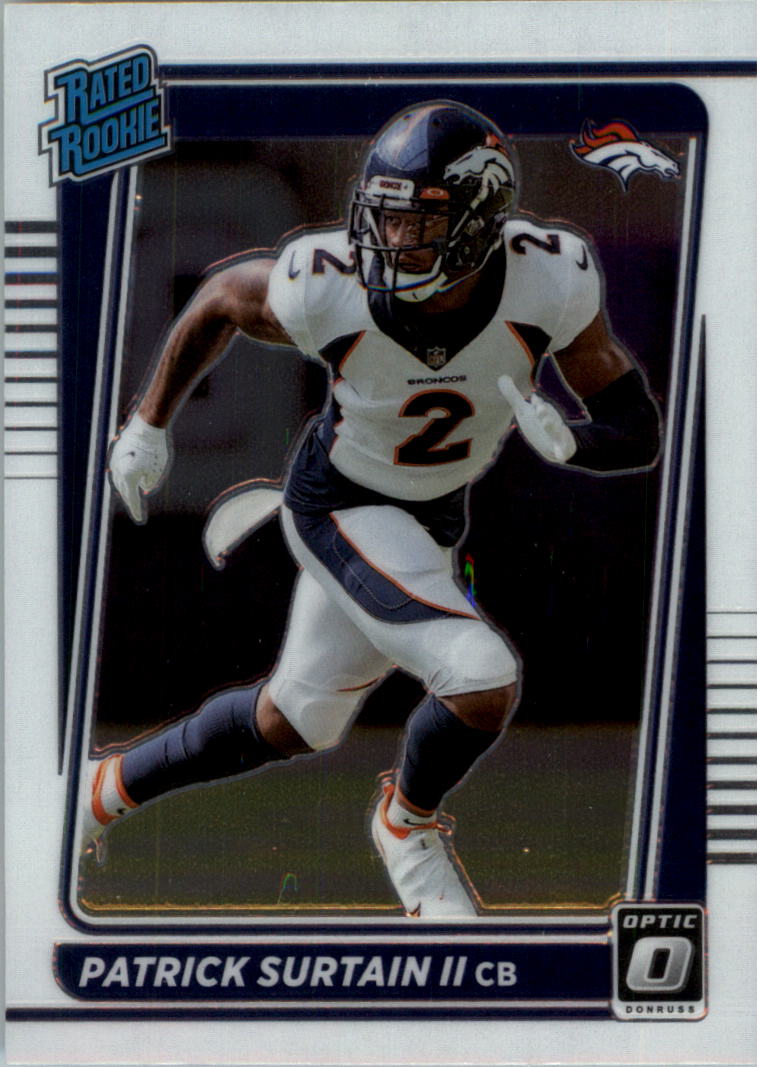 2021 Donruss Optic Football Card Pick (Base) 101-300