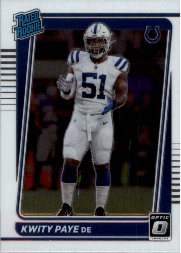 2021 Donruss Optic Football Card Pick (Base) 101-300