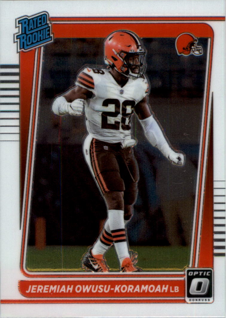 2021 Donruss Optic Football Card Pick (Base) 101-300