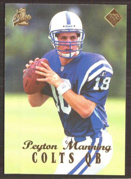 1998 Collector's Edge First Place 50-Point #135 Peyton Manning
