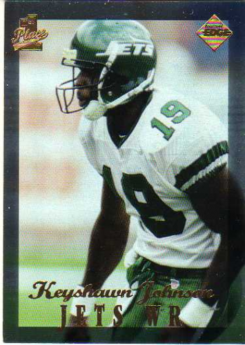1998 Collector's Edge First Place 50-Point Silver #111 Keyshawn Johnson