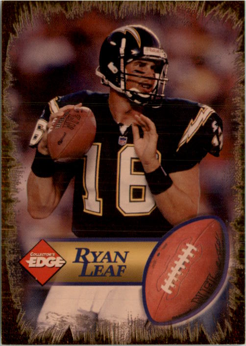 1998 Collector's Edge First Place Ryan Leaf Gold #3 Ryan Leaf