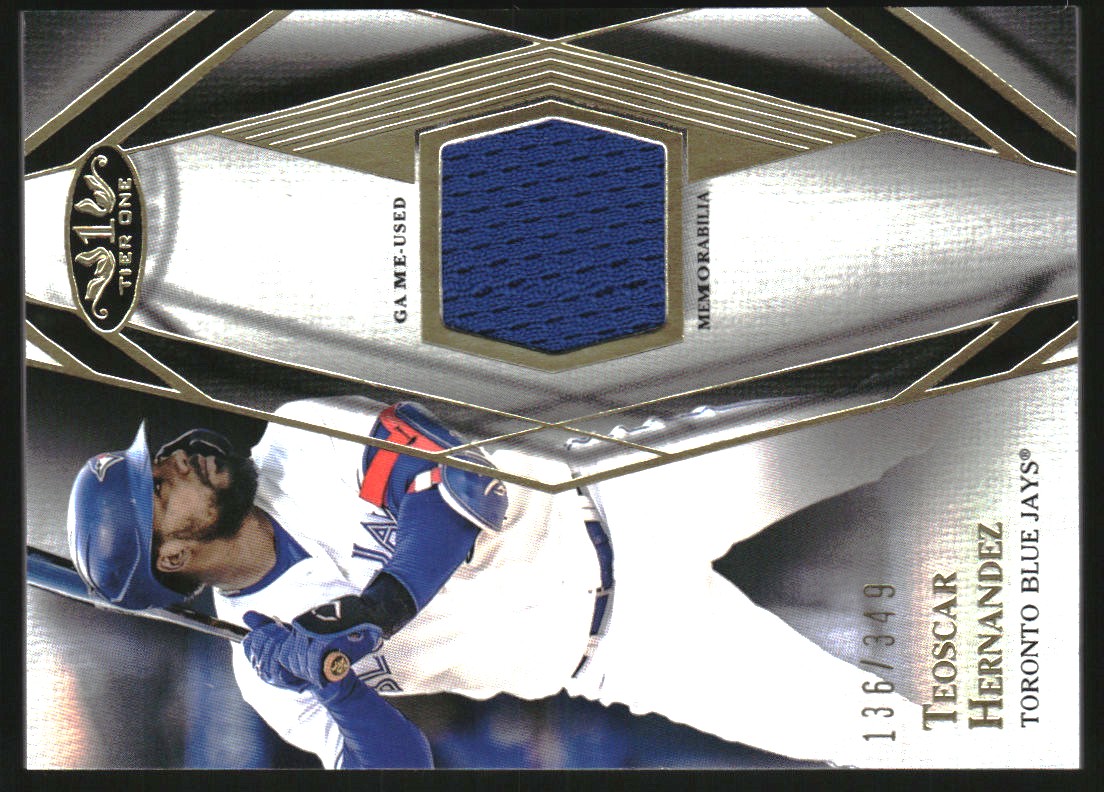 2022 Topps Tier One Relics #T1RTH Teoscar Hernandez/349 on