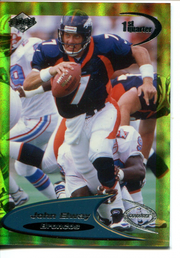 1998 Collector's Edge Odyssey Level 2 HoloGold #H42 John Elway