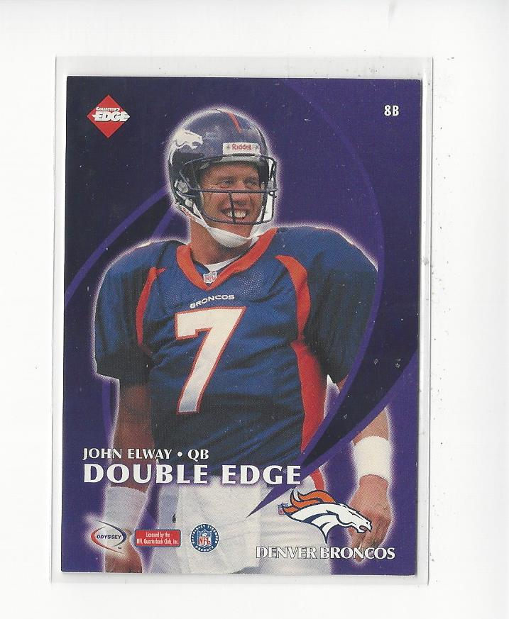 1998 Collector's Edge Odyssey Double Edge #8B John Elway/Brian Griese F