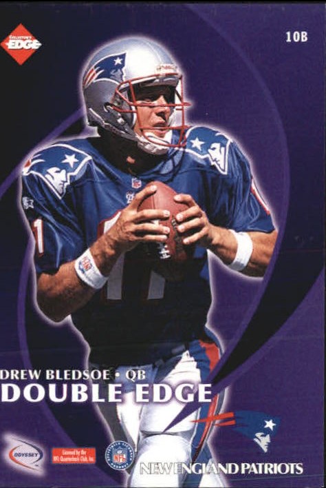 1998 Collector's Edge Odyssey Double Edge #10B Drew Bledsoe/Charlie Batch F back image
