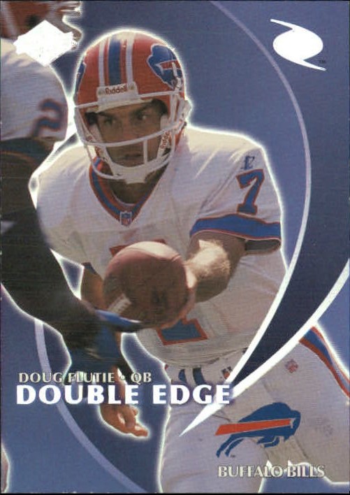 1998 Collector's Edge Odyssey Double Edge #11A Doug Flutie F/Glenn Foley