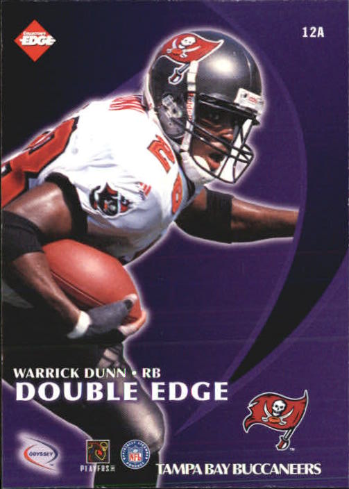 1998 Collector's Edge Odyssey Double Edge #12A Napoleon Kaufman F/Warrick Dunn back image