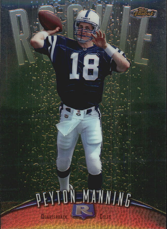 1998 Finest Jumbos 1 #2 Peyton Manning