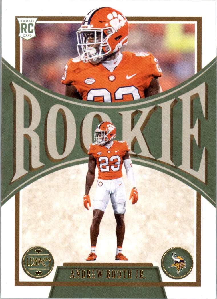 2022 Panini Prestige Andrew Booth Jr. Rookie Minnesota Vikings #332