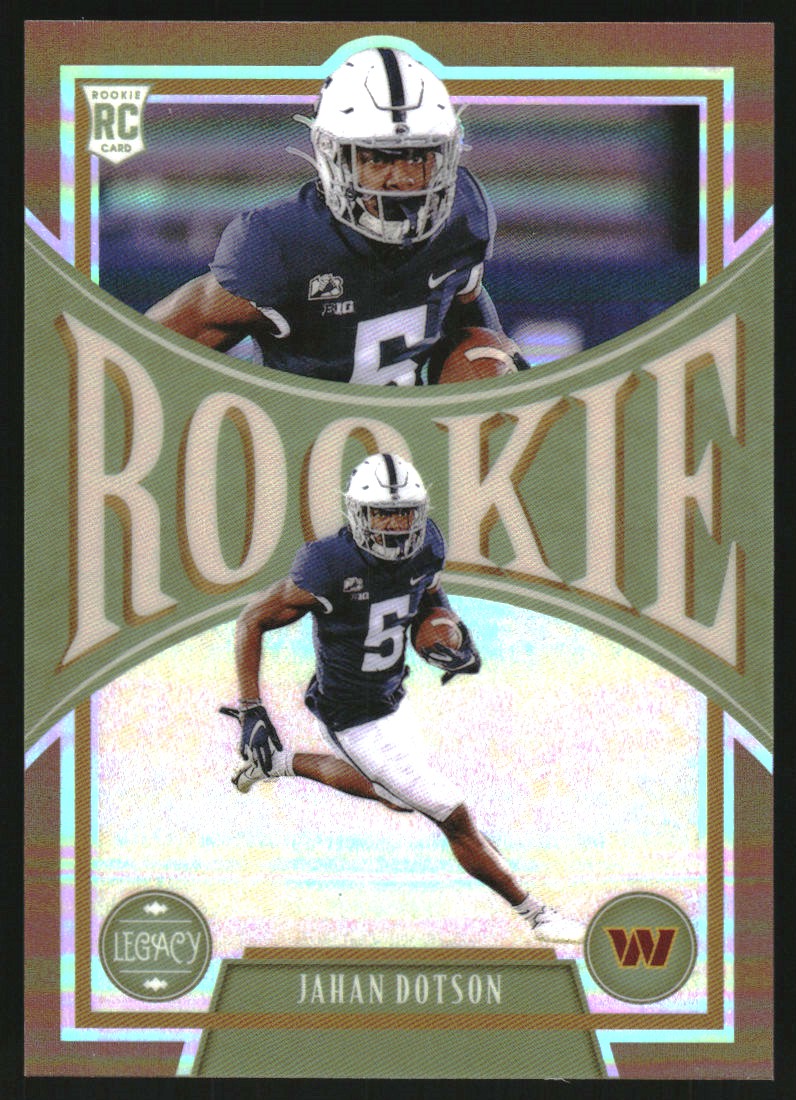 2022 Panini Legacy Premium Edition Bronze #153 Jahan Dotson