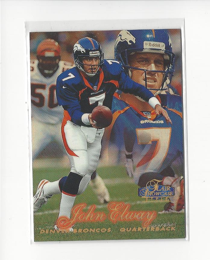 1998 Flair Showcase Row 2 #7 John Elway