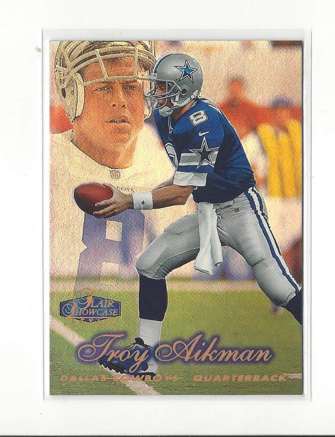 1998 Flair Showcase Row 2 #8 Troy Aikman