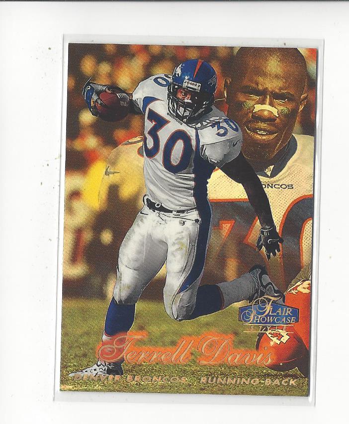 1998 Flair Showcase Row 2 #19 Terrell Davis