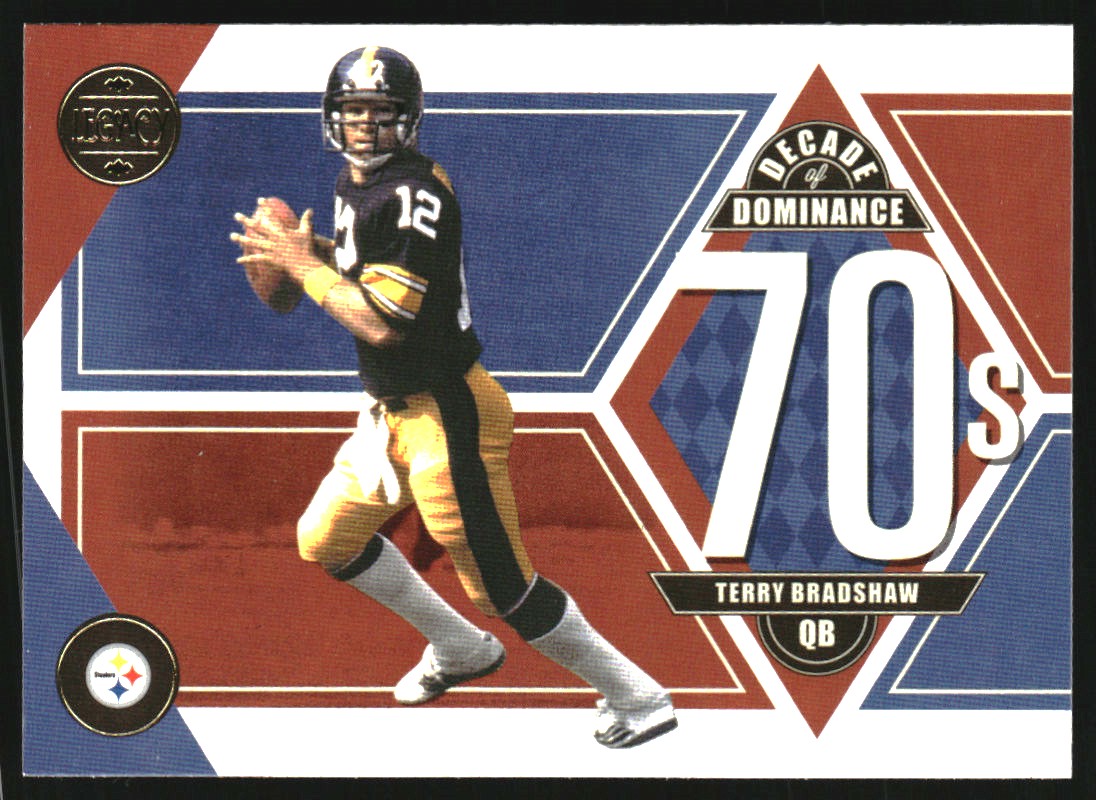 2022 Panini Legacy Decade of Dominance #1 Terry Bradshaw - NM-MT ...