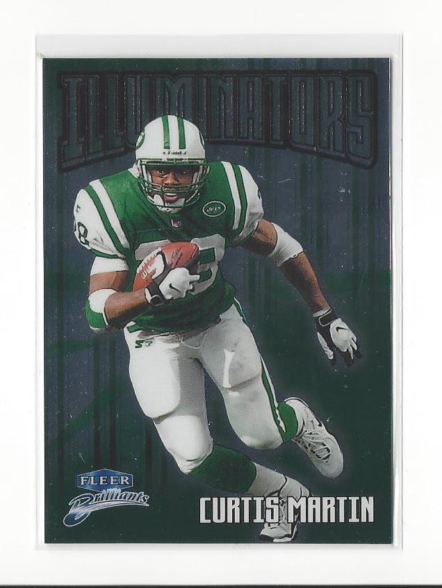 1998 Fleer Brilliants Illuminators #7 Curtis Martin