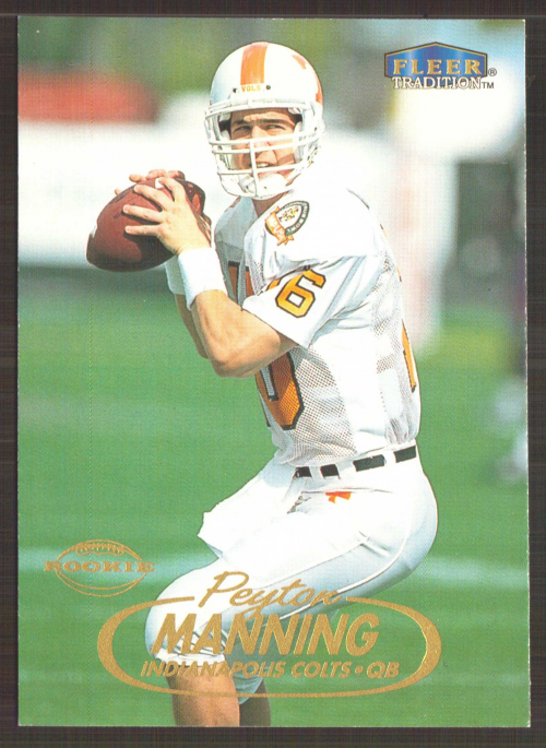 1998 Fleer Tradition #235 Peyton Manning RC