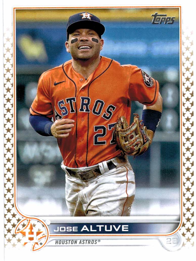  2022 Topps Gold Star From Factory Set - HOUSTON ASTROS