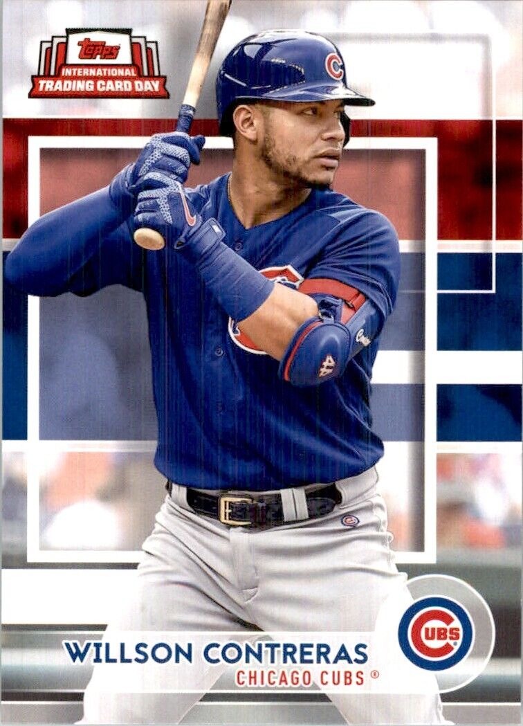 2022 Topps International Trading Card Day #NTCD6 Willson Contreras - NM ...