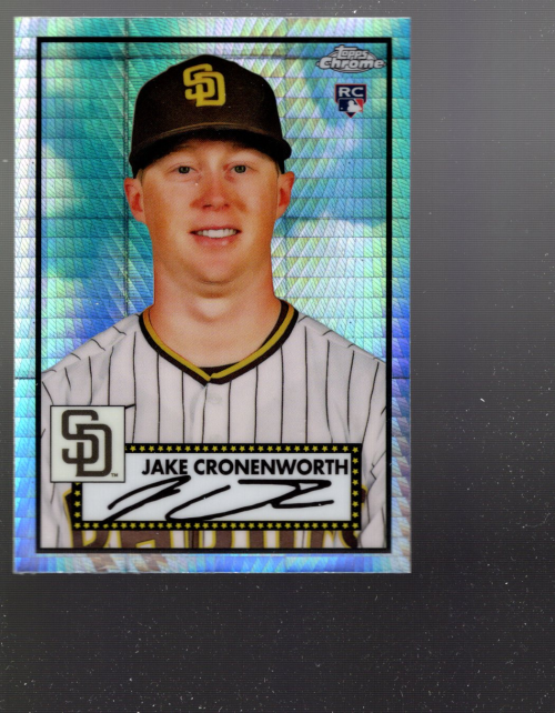 2021 Bowman #45 Jake Cronenworth San Diego Padres Rookie Baseball Card