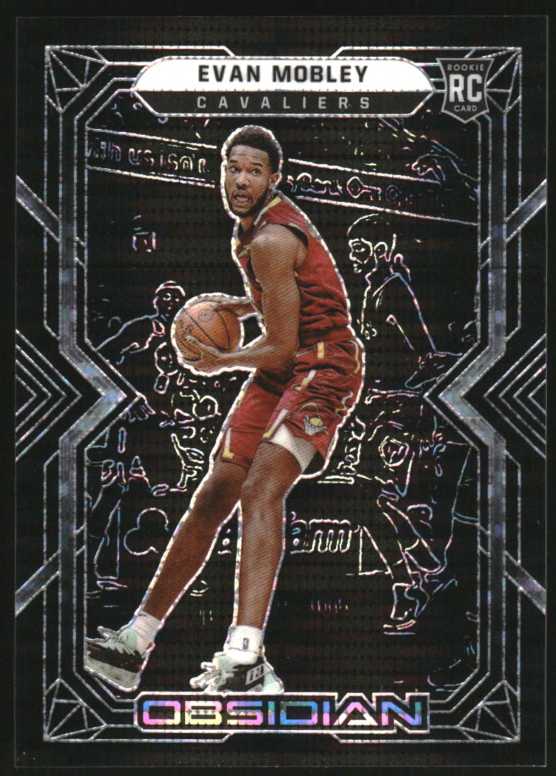 2021-22 Panini Obsidian Electric Etch Asia #153 Evan Mobley