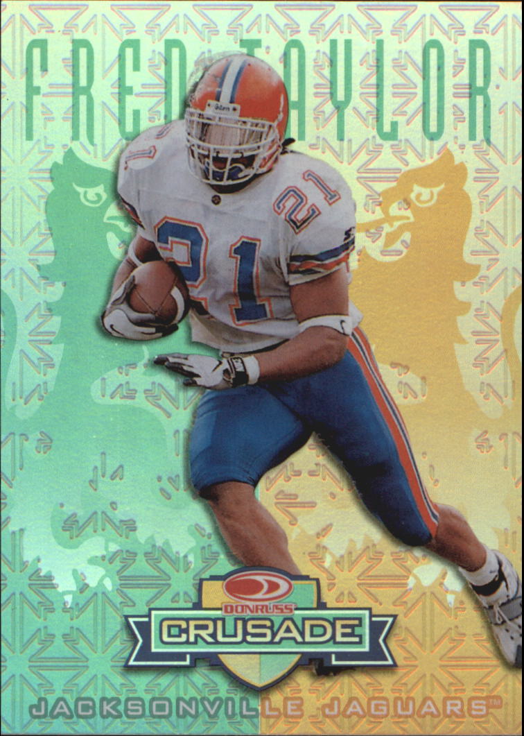 1998 Leaf Rookies and Stars Crusade Green #77 Fred Taylor