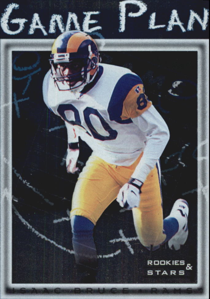 1998 Leaf Rookies and Stars Game Plan Masters #5 Isaac Bruce
