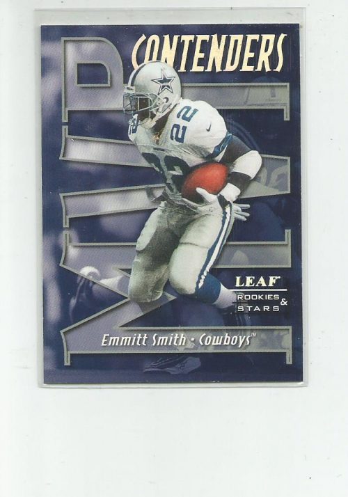 1998 Leaf Rookies and Stars MVP Contenders #18 Emmitt Smith