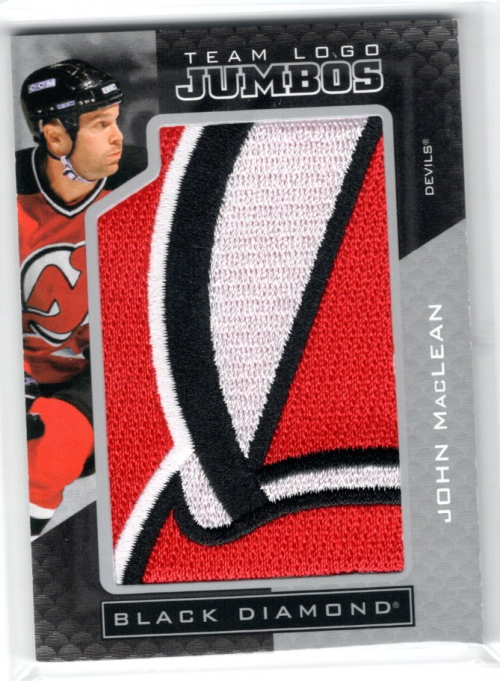 2021-22 Black Diamond Team Logo Jumbo Puzzle Patches #TLNJJM John ...