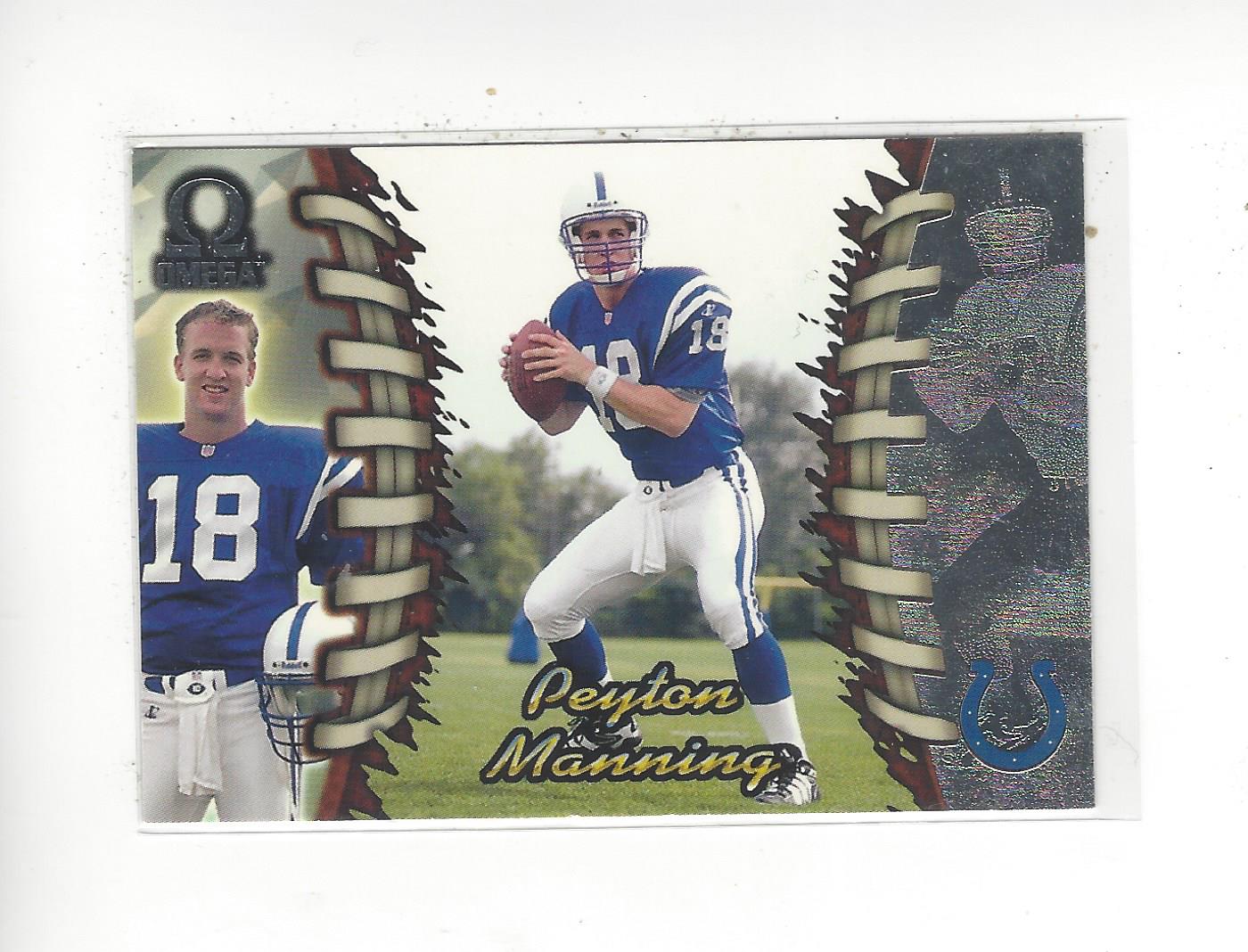 1998 Pacific Omega #101 Peyton Manning RC