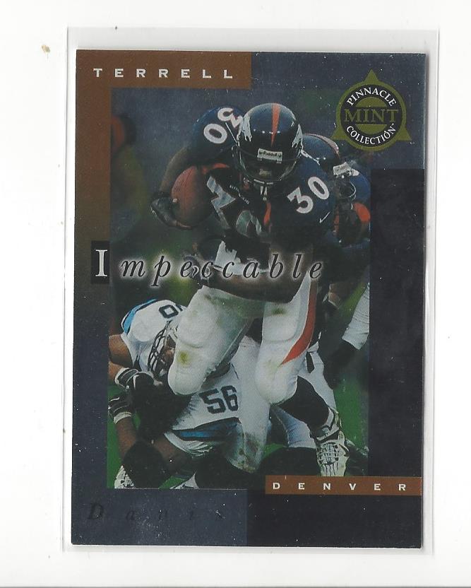 1998 Pinnacle Mint Impeccable #9 Terrell Davis