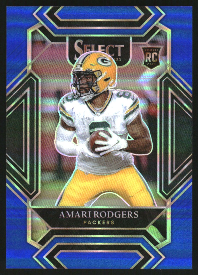 2021 Select Prizm Blue #292 Amari Rodgers