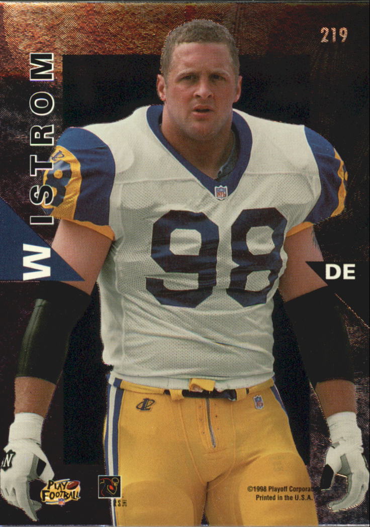 1998 Playoff Momentum Hobby Football Card 219 Grant Wistrom Rookie eBay 1998 Playoff Momentum Hobby Football Card 219 Grant Wistrom Rookie eBay
