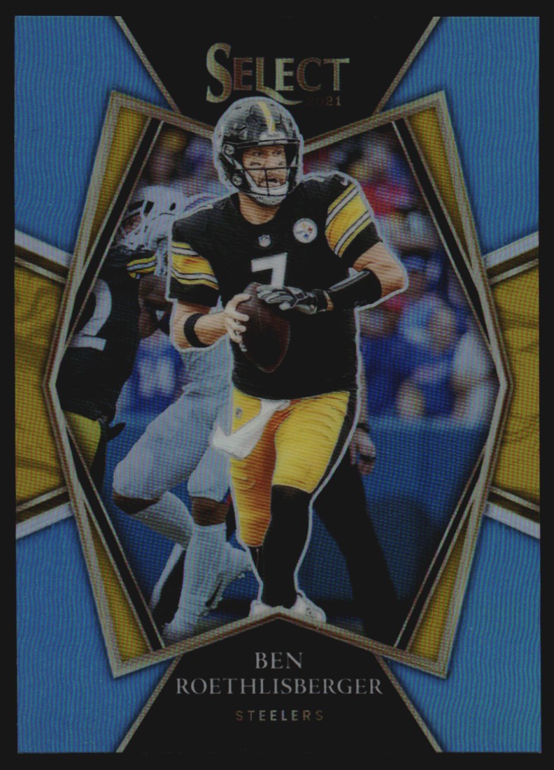 2021 Select Prizm Light Blue #129 Ben Roethlisberger