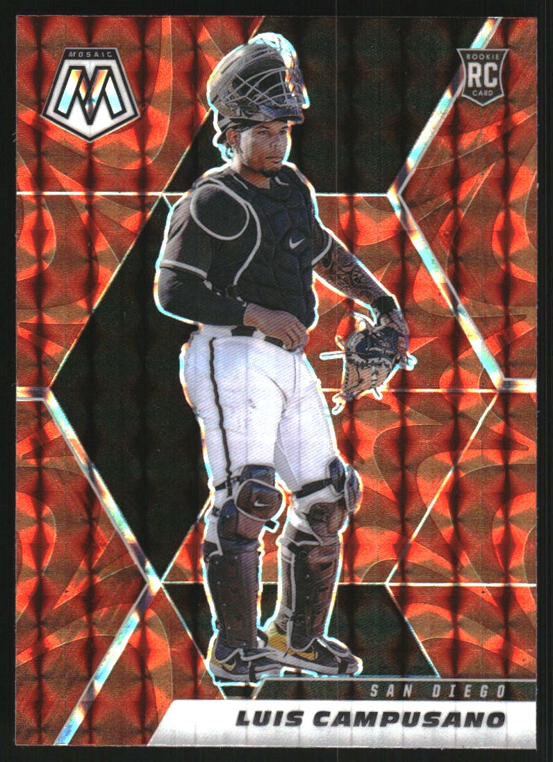 2021 Panini Mosaic Mosaic Reactive Bronze #248 Luis Campusano