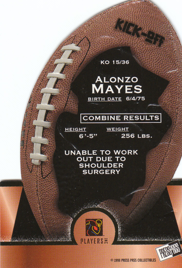1998 Press Pass Football Cards - Picture 33 of 83