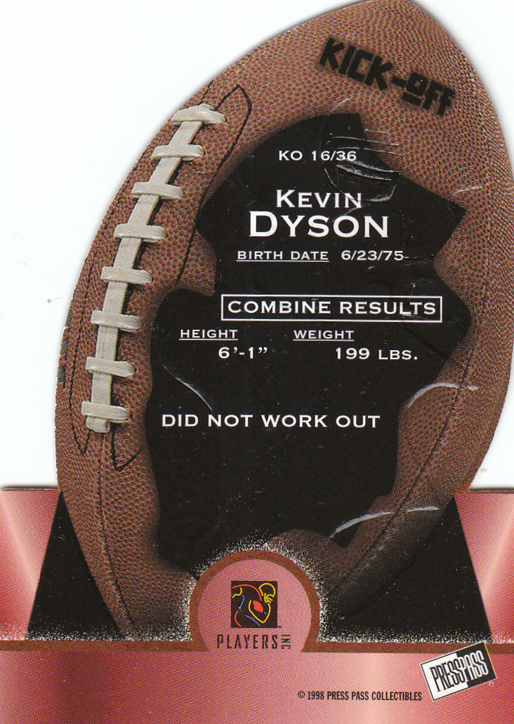 1998 Press Pass Football Cards - Picture 35 of 83