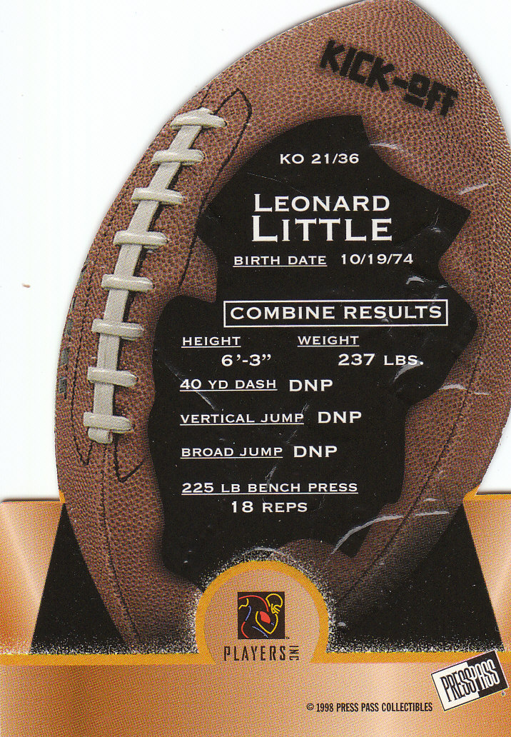 1998 Press Pass Football Cards - Picture 39 of 83