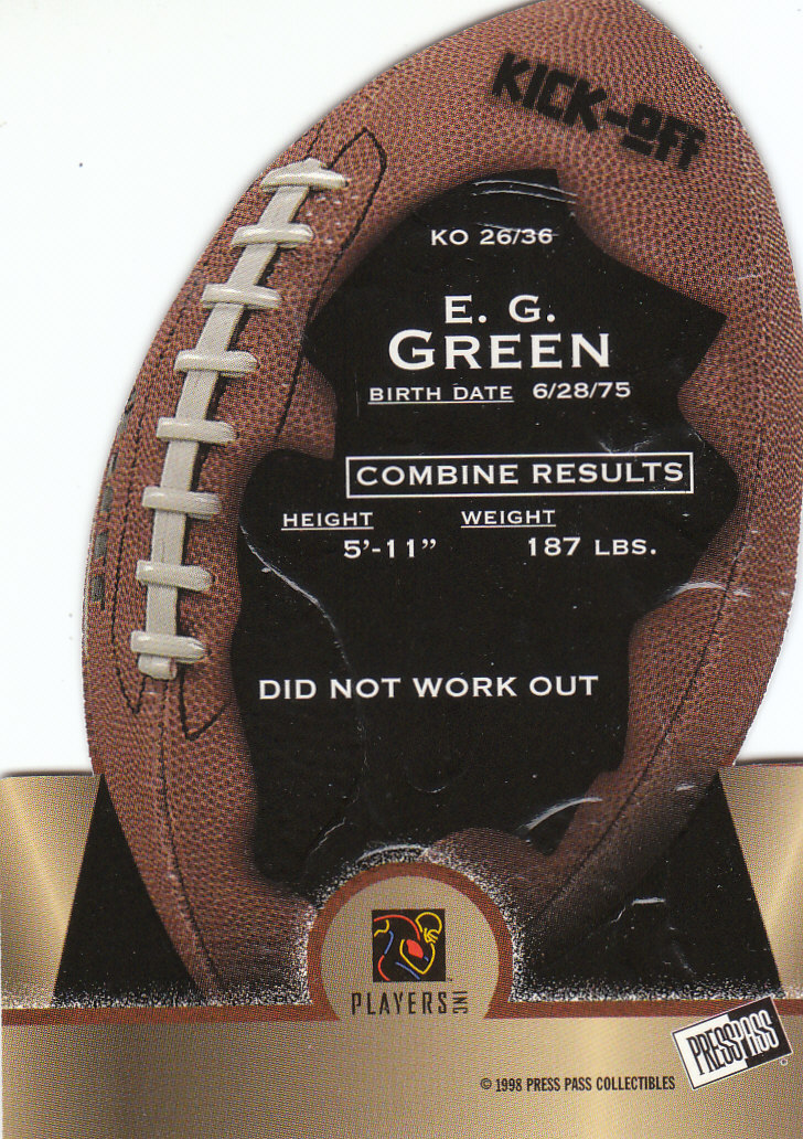 1998 Press Pass Football Cards - Picture 41 of 83