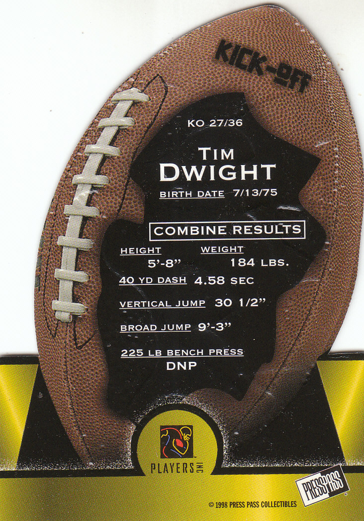 1998 Press Pass Football Cards - Picture 43 of 83