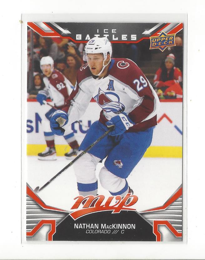 2022-23 Upper Deck MVP Ice Battles #216 Nathan MacKinnon SP