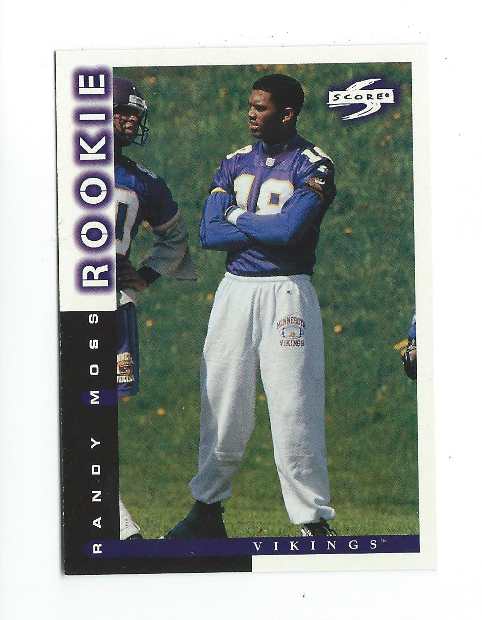 1998 Score #235 Randy Moss RC